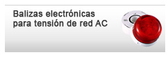 Balizas electronicas AC Klaxon para 220 V